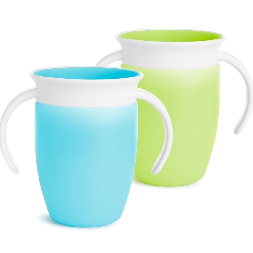 Munchkin Miracle 360 Trainer Cup Set - Blue and Green